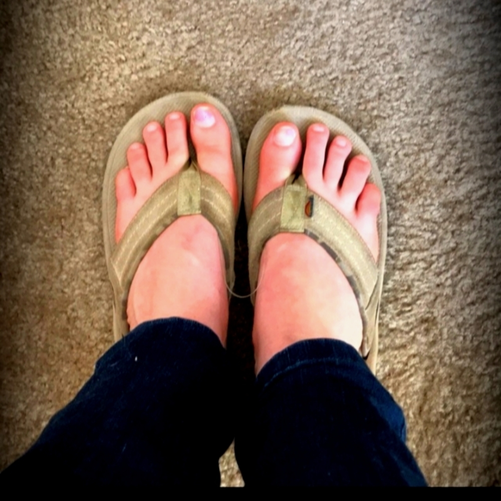 Rainbow Leather Sandals Sz 8.5